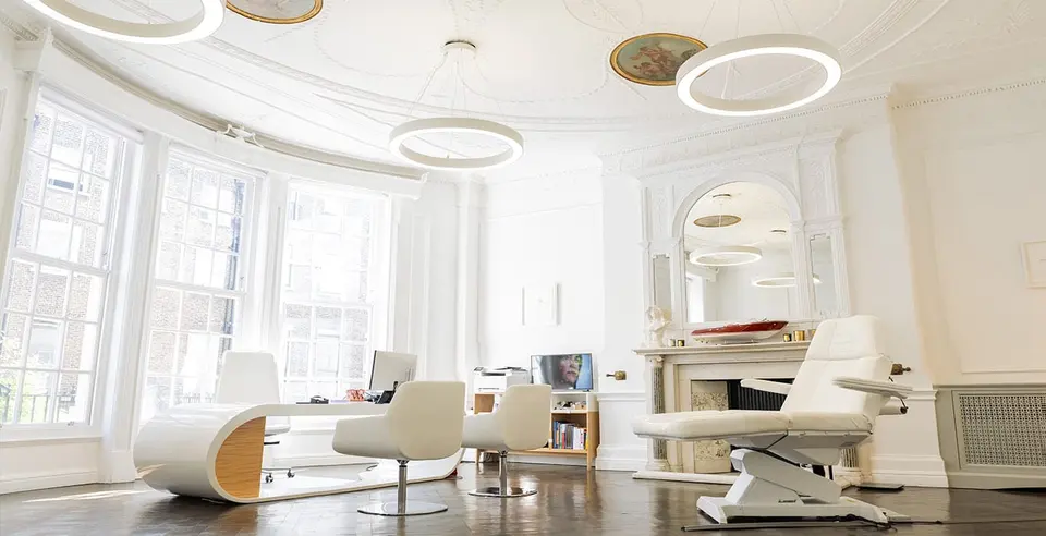 Treatment room at Dr Haus Dermatology